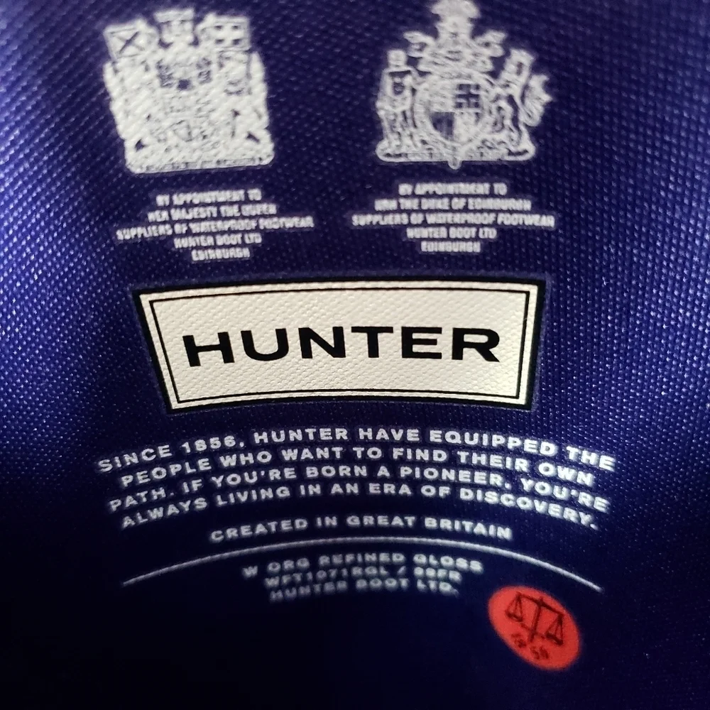 HUNTER‎ Original Refined Gloss Tall Sz 6